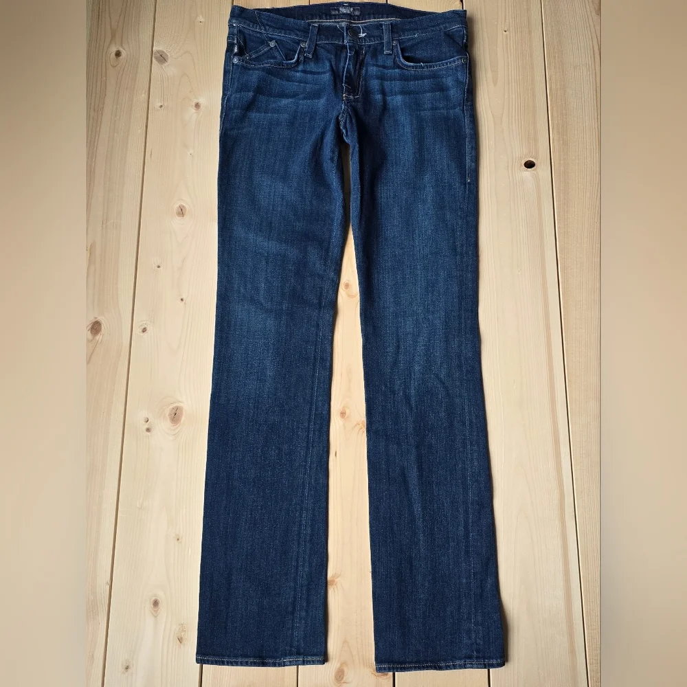 Rock & Republic Stella Straight Leg Blue Denim Jeans Size 30 - Picture 2 of 13